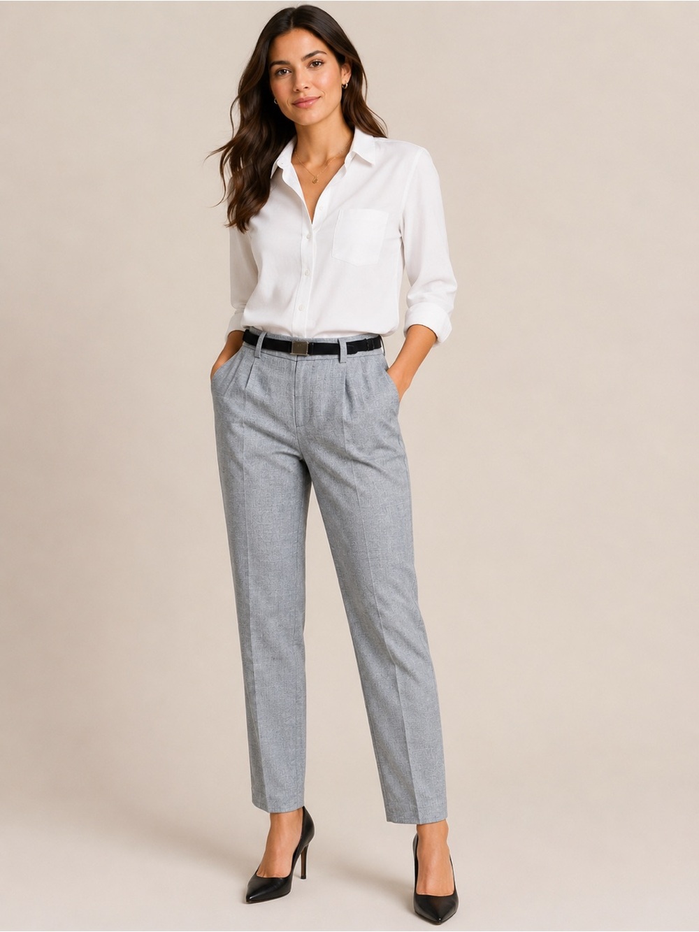 NWT Sinclaire 10 Astor Trouser Wool Ankle Pants